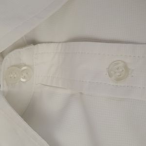 Kevin's Plantation Collection | Tops | Kevins Plantation Collection Womens White Woven Lsleeve 